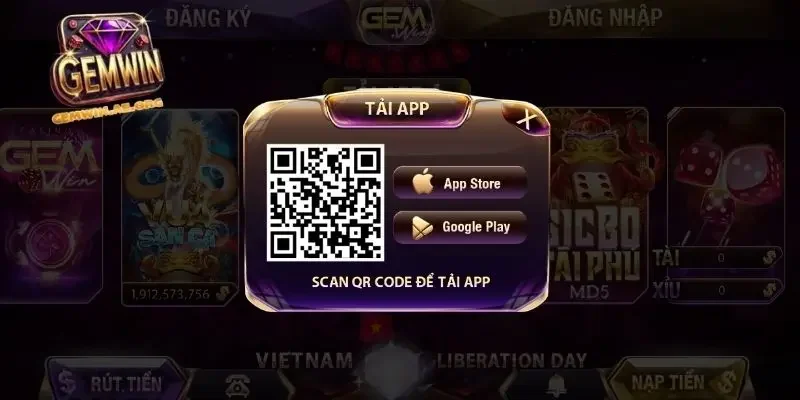 Tải app Gemwin